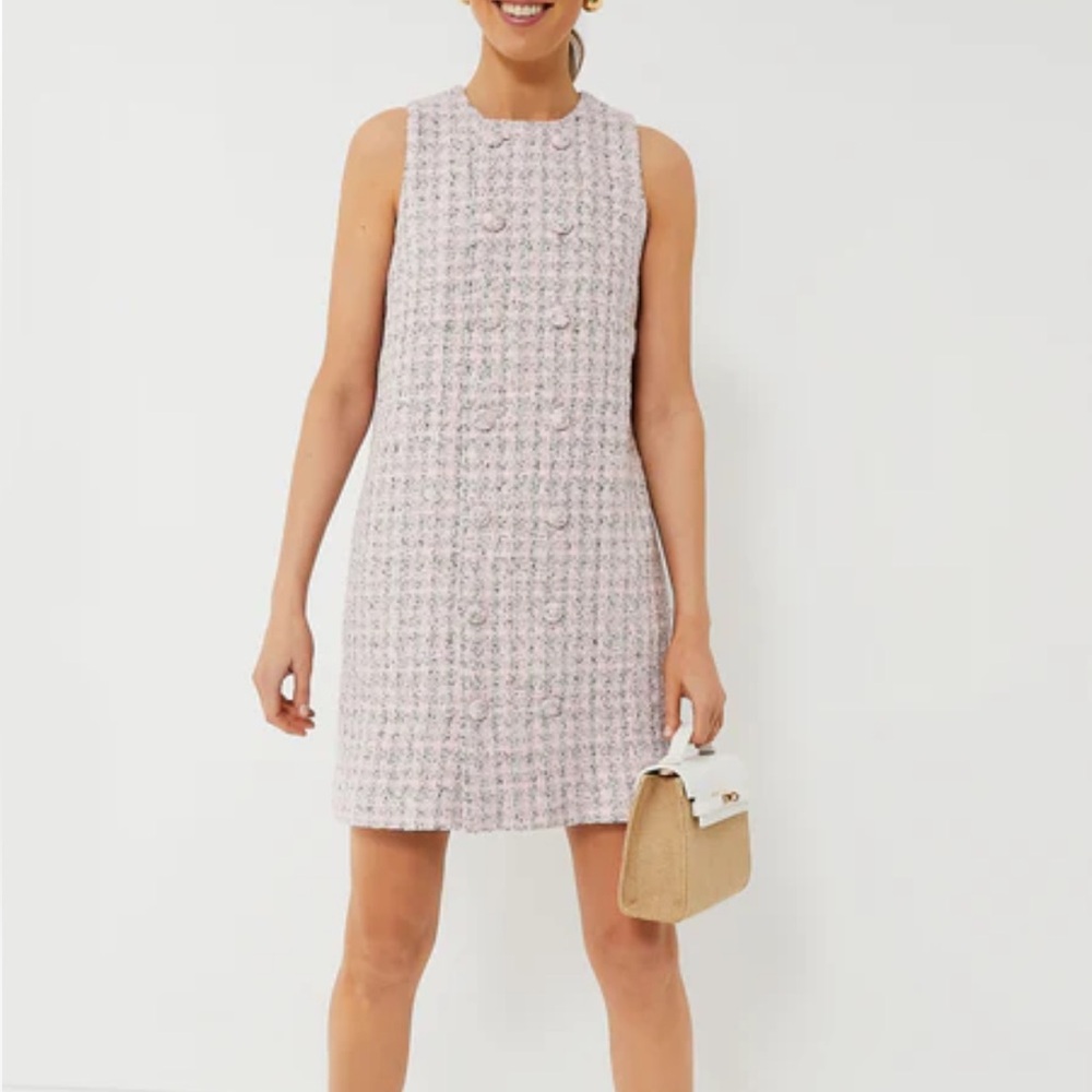 POMANDER PLACE Peony Tweed Bianca Dress NWT